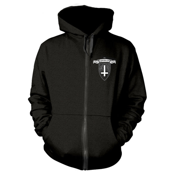 Behemoth Unisex Hooded Top: The Satanist (back print)