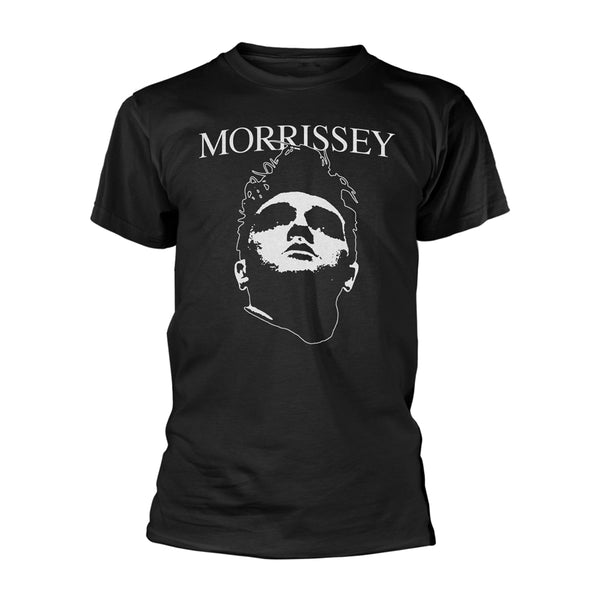 Morrissey Unisex T-shirt: Face Logo (Black)