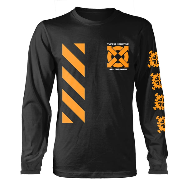 Type O Negative Unisex Long Sleeved T-shirt: Be A Man (back print)