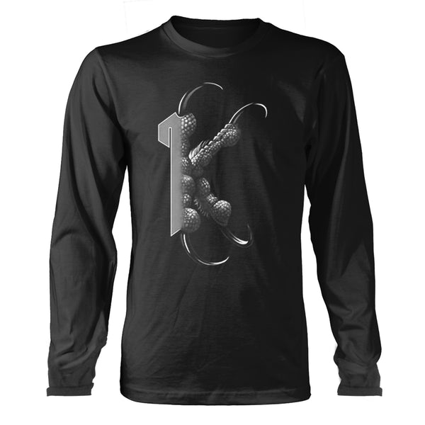 Kvelertak Unisex Long Sleeved T-shirt: Claws (back print)