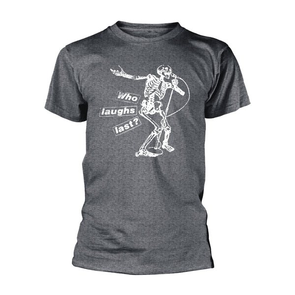 Rage Against The Machine Unisex T-shirt: Who Laughs Last (back print)