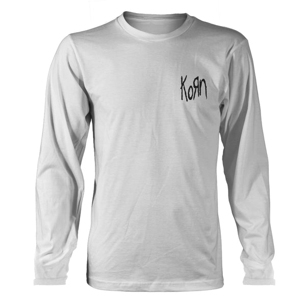 Korn Unisex Long Sleeved T-shirt: Logo Pocket (back print)
