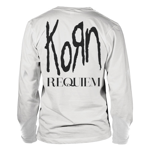 Korn Unisex Long Sleeved T-shirt: Logo Pocket (back print)