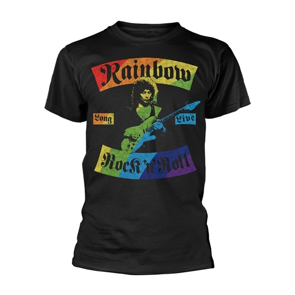 Rainbow Unisex T-Shirt: Long Live RNR Rainbow
