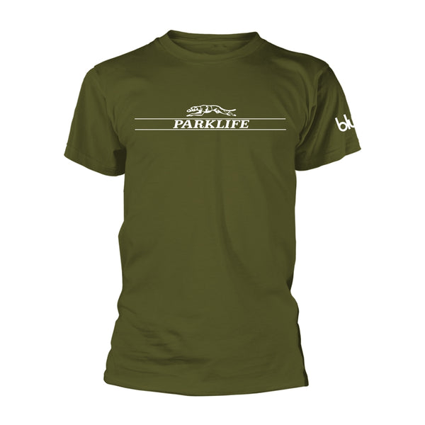 Blur | Official Band T-shirt | Parklife (Green)