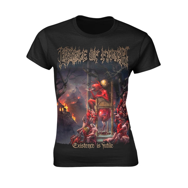 Cradle Of Filth Ladies T-shirt: Existence (All Existence) (back print)