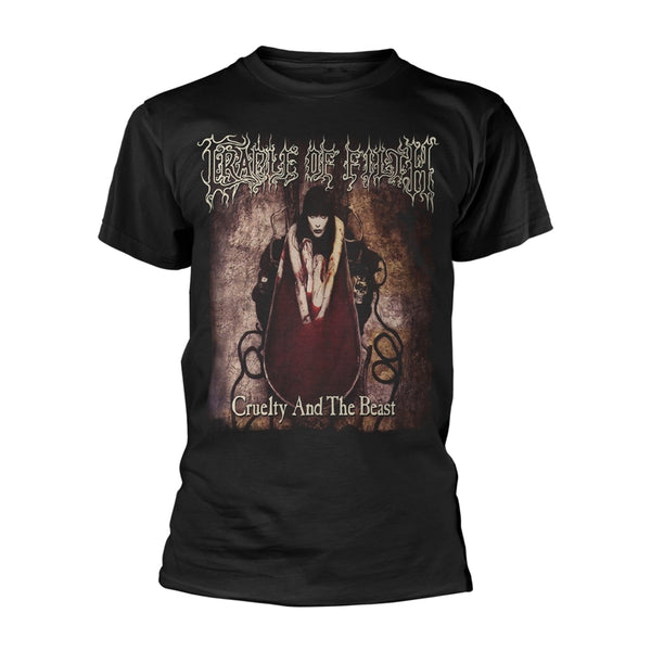 Cradle Of Filth Unisex T-shirt: Cruelty And The Beast (2021) (back print)