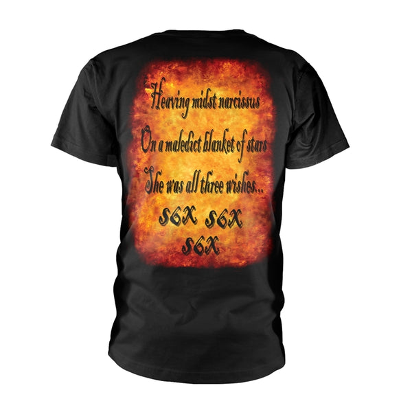 Cradle Of Filth Unisex T-shirt: Nymphetamine Album (back print)
