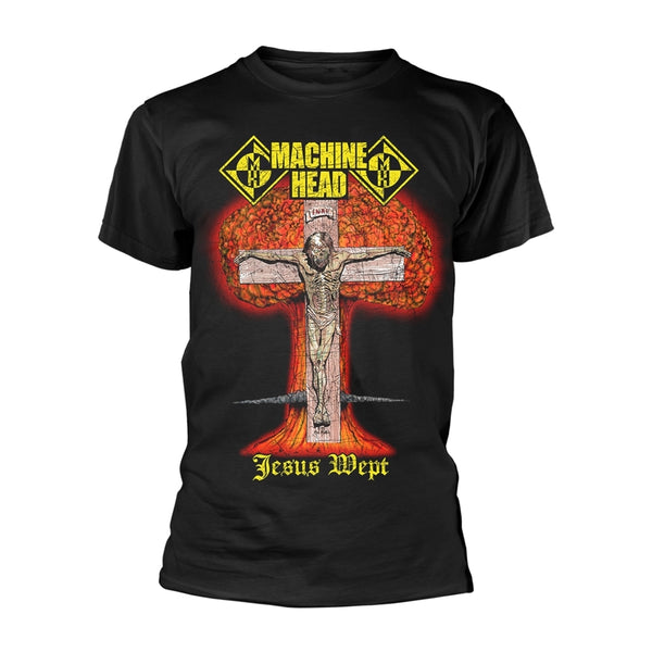 Machine Head Unisex T-shirt: Jesus Wept (back print)