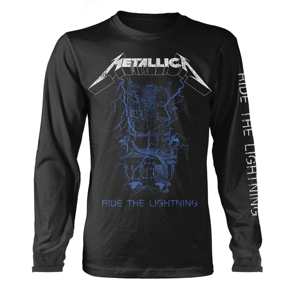 Metallica | Official Band Long Sleeved T-shirt | Fade To Black (back print)