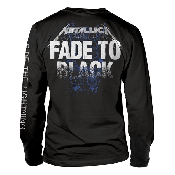 Metallica | Official Band Long Sleeved T-shirt | Fade To Black (back print)