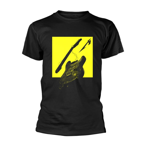 Metallica | Official Band T-Shirt | Broken Burnt Guitar (Back Print)