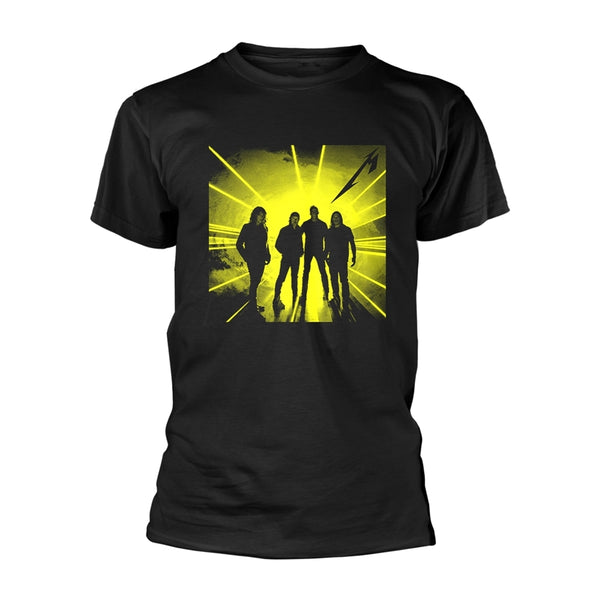 Metallica | Official Band T-Shirt | Burnt Strobe (Back Print)