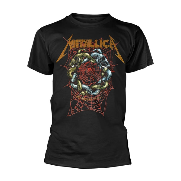 Metallica Unisex T-shirt: Ruin / Struggle (back print)