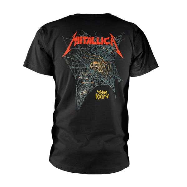 Metallica Unisex T-shirt: Ruin / Struggle (back print)