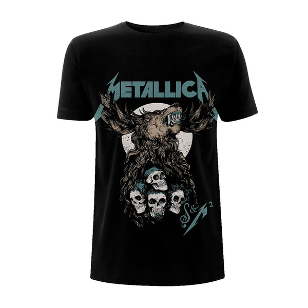 Metallica Unisex T-shirt: S&M2 Skulls