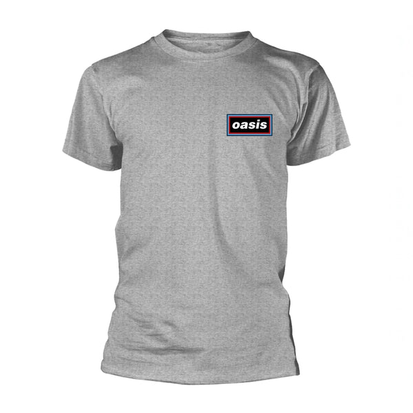Oasis Unisex T-shirt: Lines (Grey)