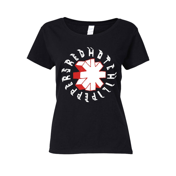 Red Hot Chili Peppers Ladies T-shirt: Hand Drawn