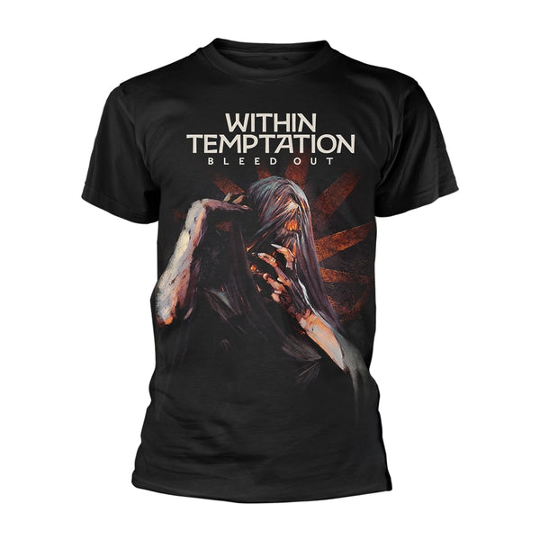 Within Temptation | Official Band T-shirt | Bleed Out Album (back print)