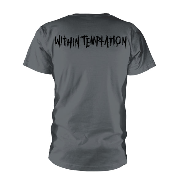 Within Temptation Unisex T-shirt: Purge (Jumbo Print) (back print)