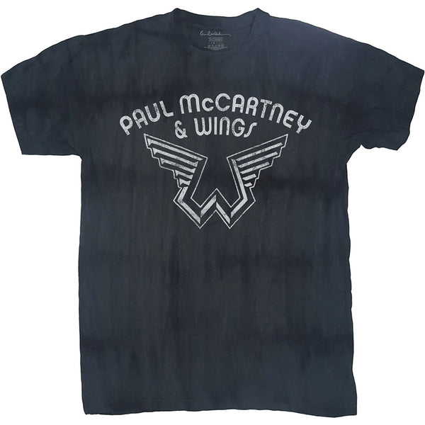 Paul McCartney | Official Band T-Shirt | Logo (Dip-Dye)
