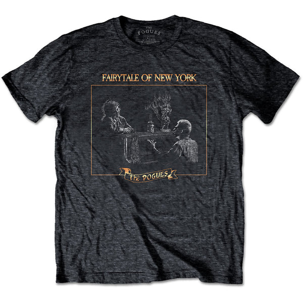 The Pogues | Official Band T-Shirt | Fairytale Piano