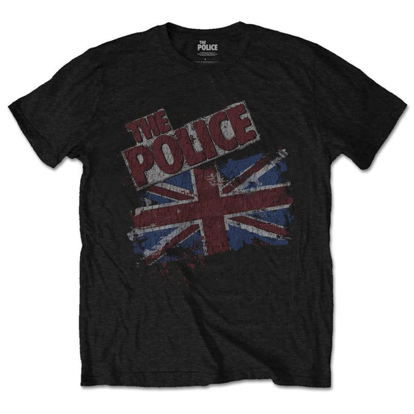 The Police | Official Band T-Shirt | Vintage Flag
