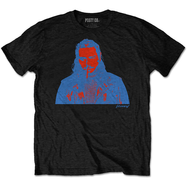 Post Malone | Official Band T-Shirt | Red & Blue Photo