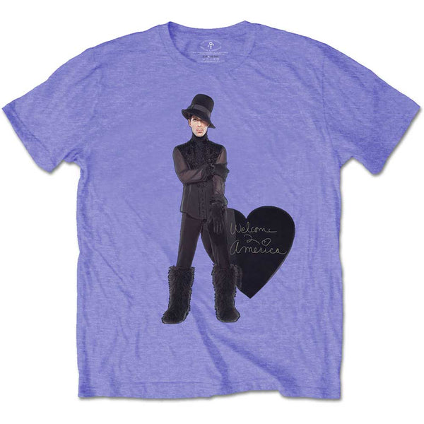 Prince | Official Band T-Shirt | Heart Purple