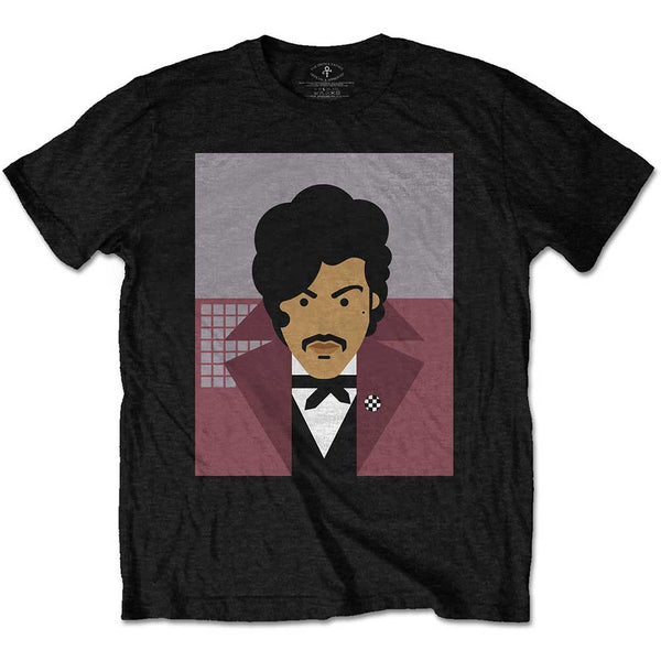 Prince | Official Band T-Shirt | Many Faces (Back Print)
