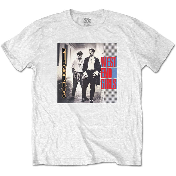Pet Shop Boys | Official Band T-Shirt | West End Girls