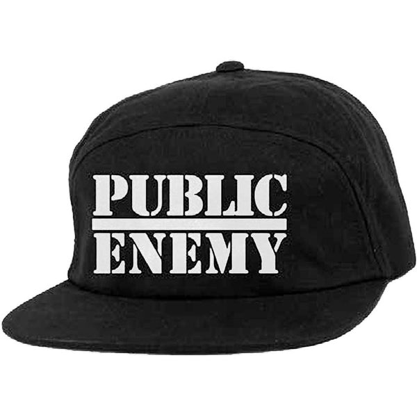 Public Enemy Unisex Camper Cap: Logo