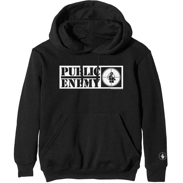 Public Enemy unisex Pullover Hoodie Crosshairs Logo