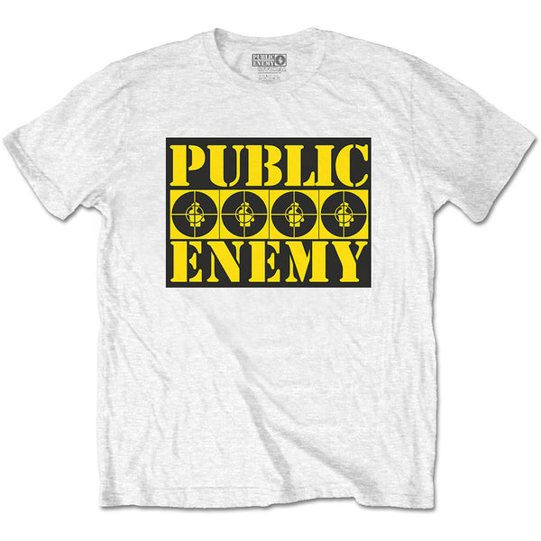Public Enemy | Official Band T-Shirt | Four Logos