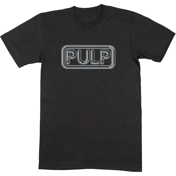 Pulp | Official Band T-Shirt | Different Class Logo (black)