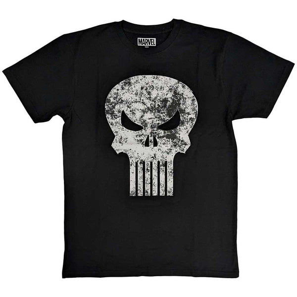 Marvel Comics | Official  Film T-Shirt | Punisher Distressed Logo