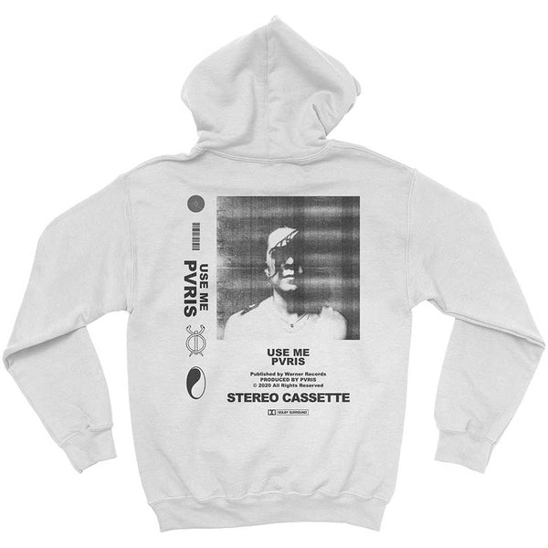 PVRIS Unisex Pullover Hoodie: Use Me Copyright (Back & Sleeve Print)