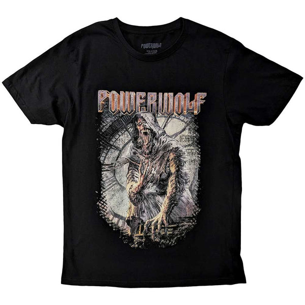 Powerwolf| Official Band  T-Shirt | No Prayer (Back Print)