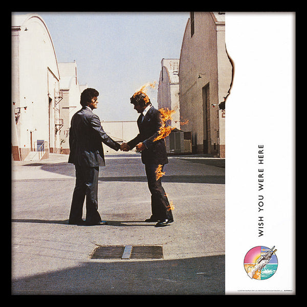 Pink Floyd Wish You Were Here: 30.5 x 30.5cm Framed Print