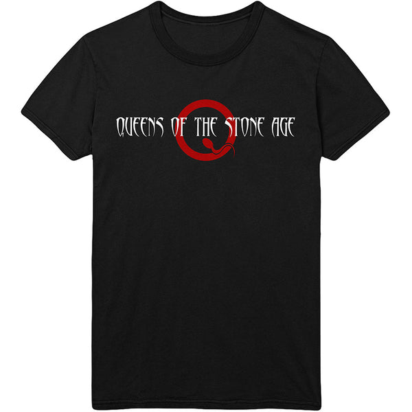 Queens Of The Stone Age | Official Band T-Shirt | Text Logo