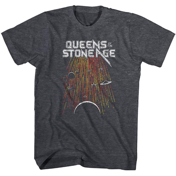 Queens Of The Stone Age Unisex Tee: Meteor Shower