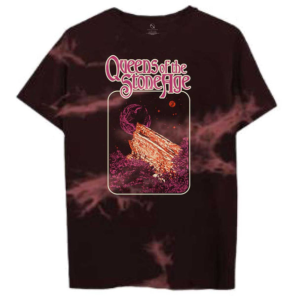 Queens Of The Stone Age | Official Band T-Shirt | Planet Frame (Wash Collection)