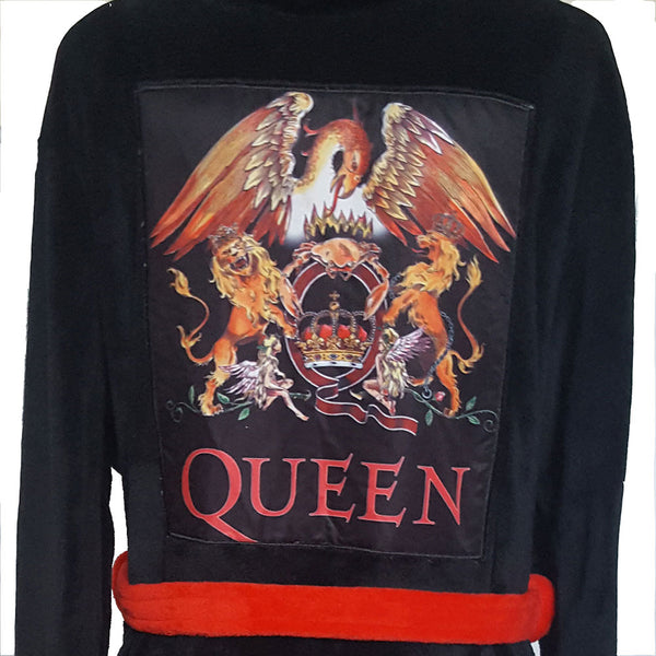 Queen Unisex Bathrobe: Classic Crest