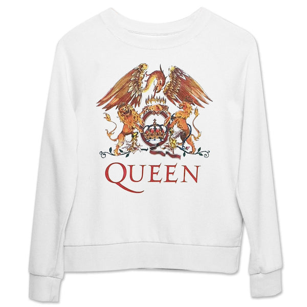 Queen Kids Sweatshirt: Classic Crest
