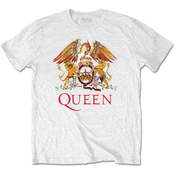 Queen | Official Band T-Shirt | Classic Crest