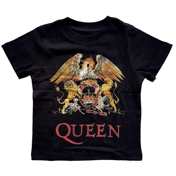 Queen Kids T-Shirt (Toddler): Classic Crest