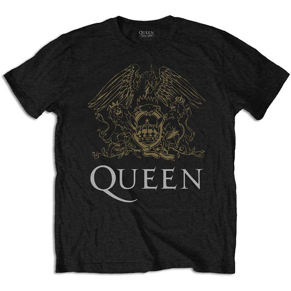 Queen | Official Band T-shirt | Crest