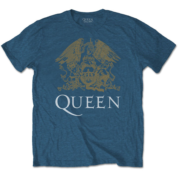 Queen | Official Band T-shirt | Crest