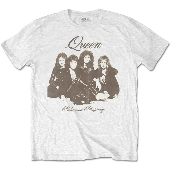 Queen | Official Band T-Shirt | Bo Rhap Portrait