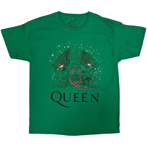 Queen | Official Band T-shirt | Holiday Crest